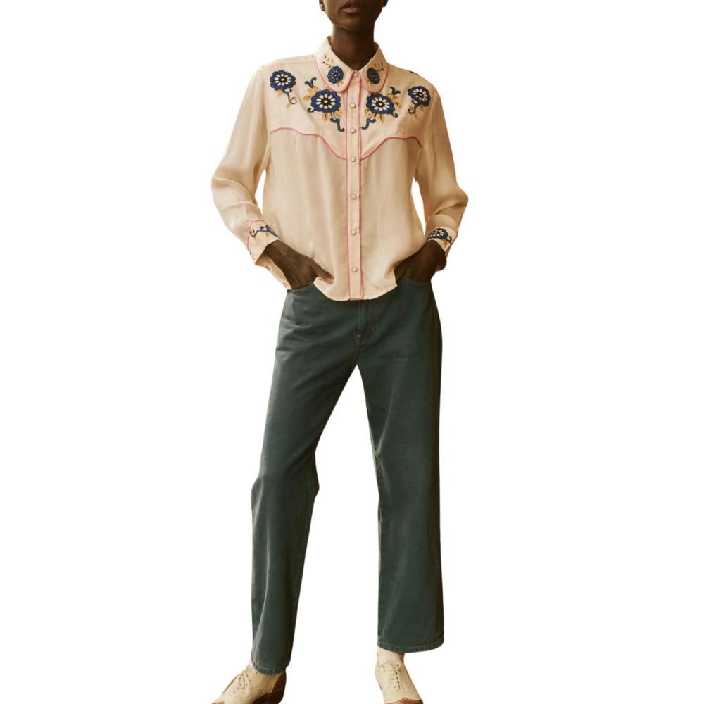 NEW THE GREAT. billy jean in french blue - Picture 2 of 4